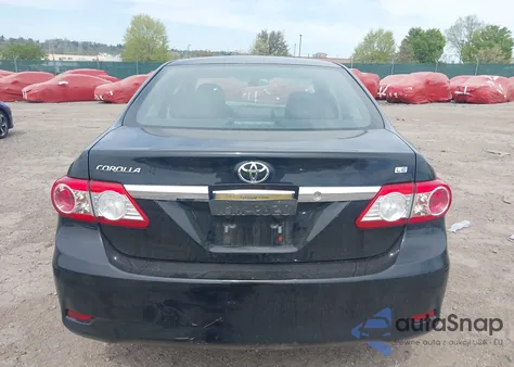 2011 Toyota Corolla Le z USA, uszkodzony, nr VIN 2T1BU4EE9BC551223
